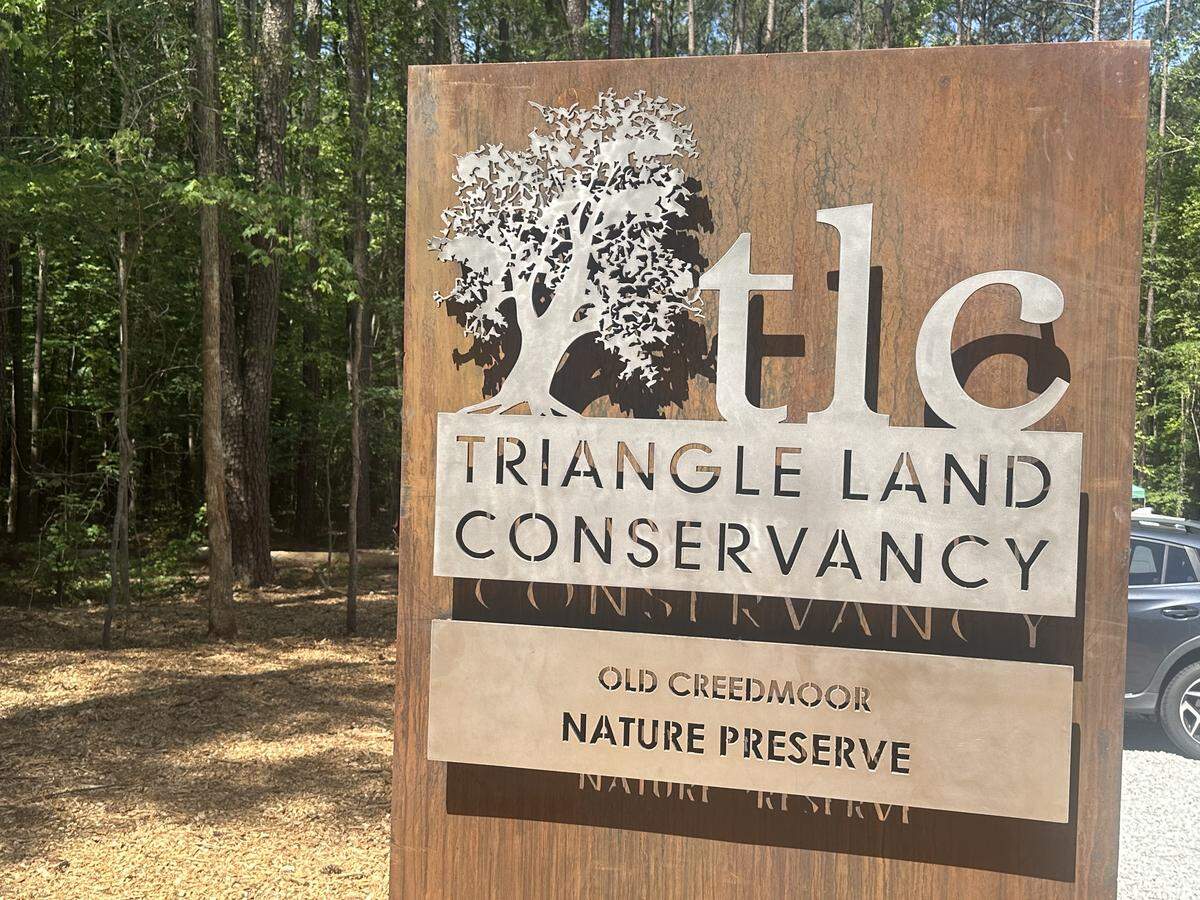 The Old Creedmoor Nature Preserve is at 13509 Old Creedmoor Road in northern Wake County.
