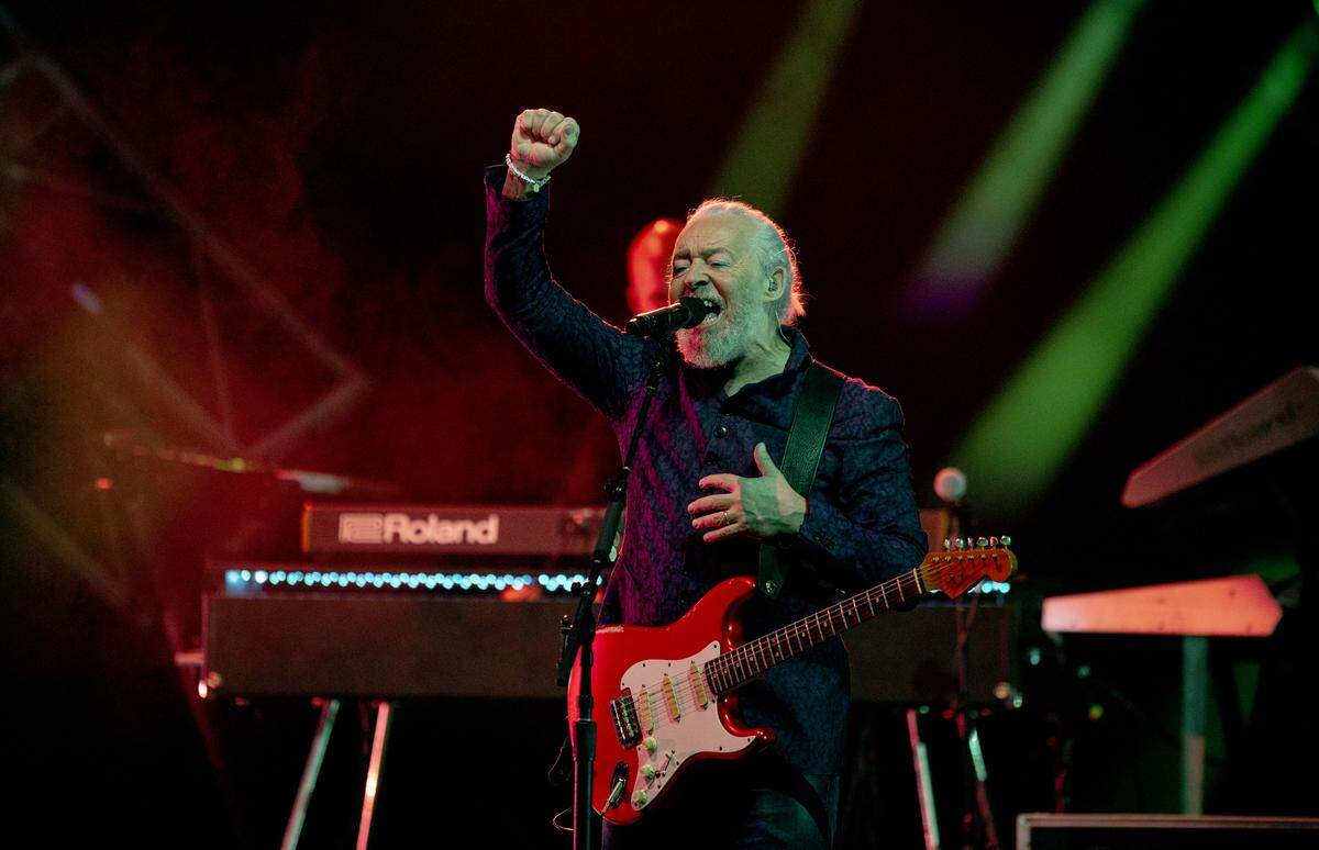 Tears For Fears in concert with Cold War Kids at Coastal Credit Union Music Park at Walnut Creek, Saturday night, July 8, 2023.