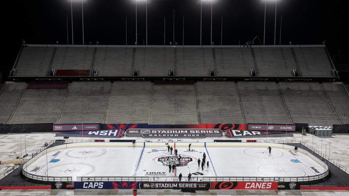How an outdoor hockey game at Carter-Finley came to symbolize a Triangle-wide triumph