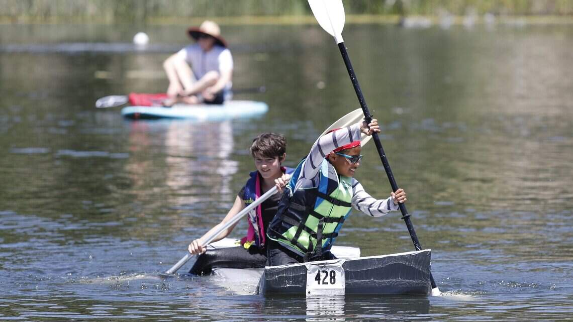 Break out the craft supplies: This regatta in Smithfield will feature cardboard boats.