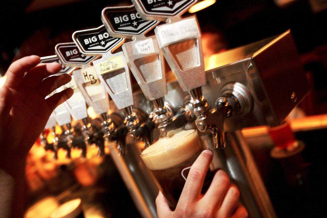 The current location of Big Boss Brewing will close ahead of a relocation next year. Big Boss is Raleigh’s oldest brewery. ETHAN HYMAN - ethan.hyman@newsobserver.com