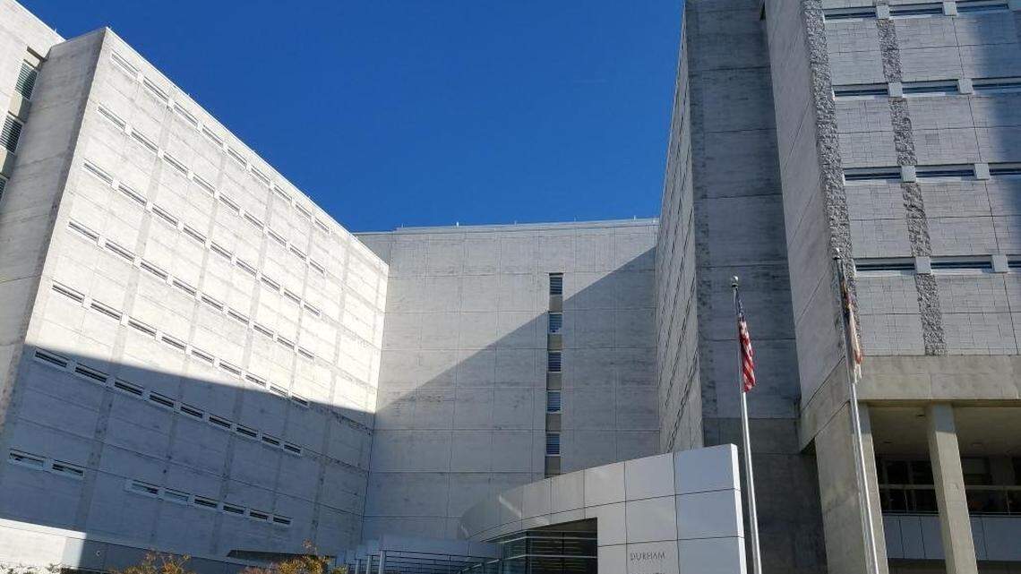 The Durham County jail on Friday, Nov. 10, 2017.