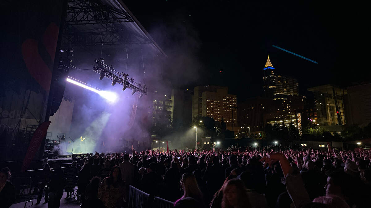 Red Hat Amphitheater and other Raleigh-area venues urge people to check for weather updates.