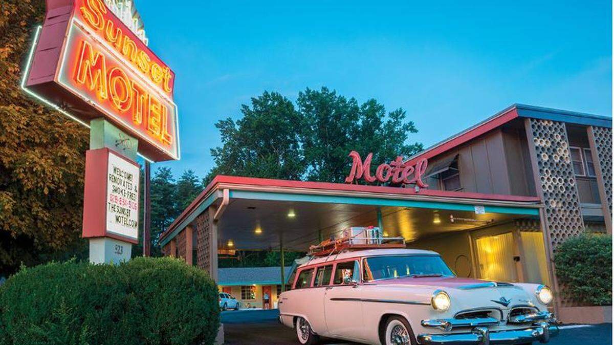 The Sunset Motel in Brevard was named one of the best roadside motels in the country, by USA Today.