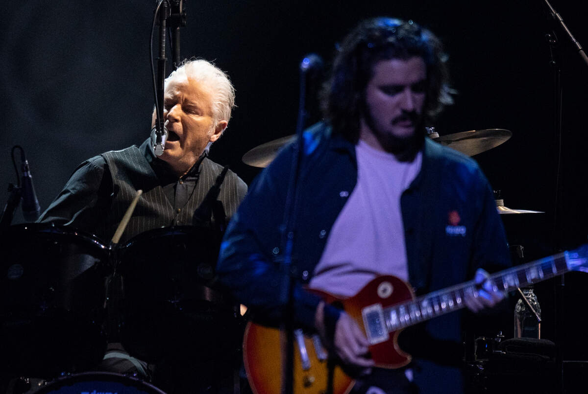 Takes the lead vocals on “One of These Nights” as the Eagles bring their ‘The Long Goodbye’ Final Tour to Raleigh, N.C.’s PNC Arena, Thursday night, Nov. 9, 2023.