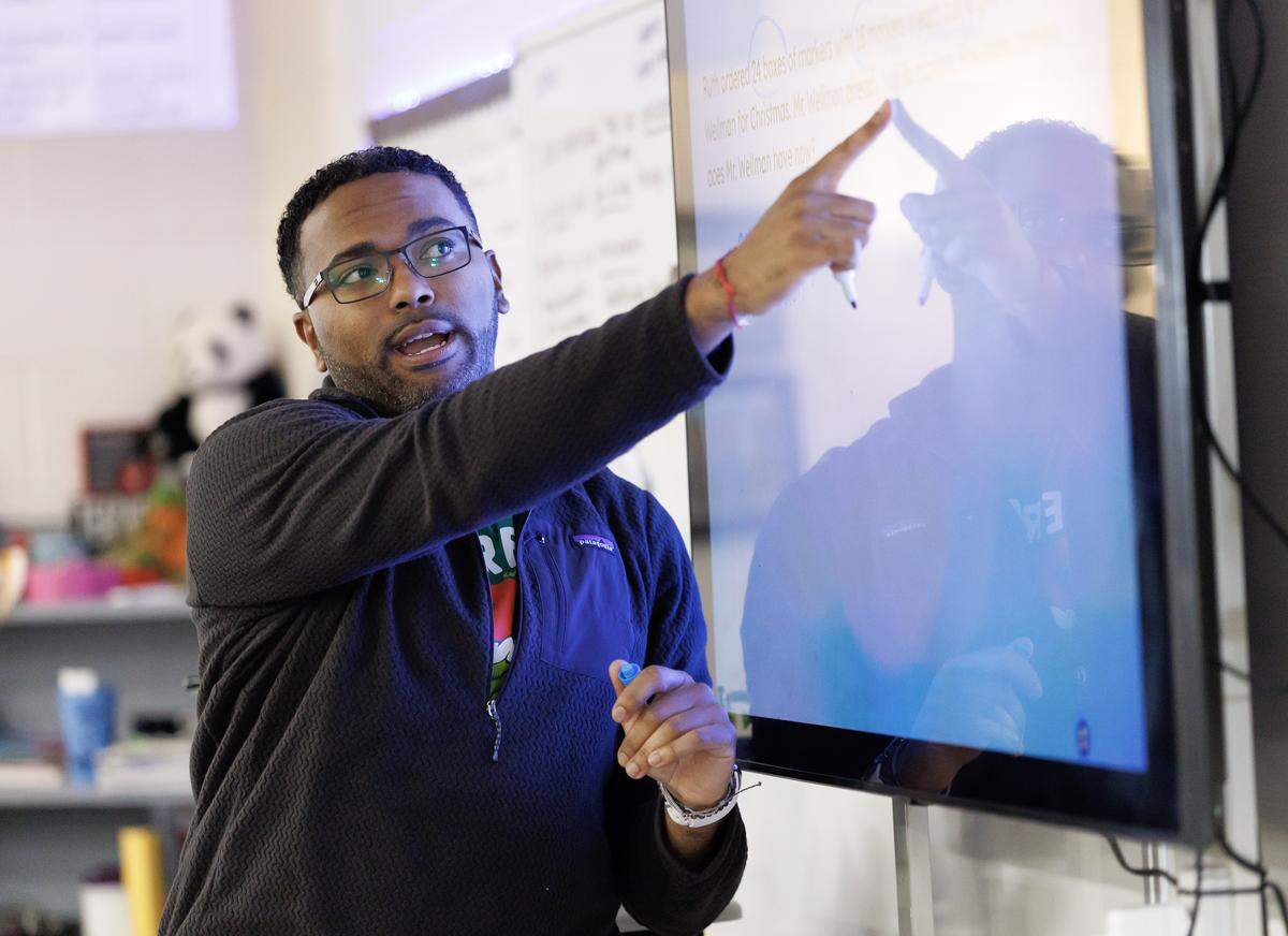 Pittsboro Elementary School fourth-grade teacher Shane Henderson, who recently won the Milken Educator Award, has won a number of awards in his career. 