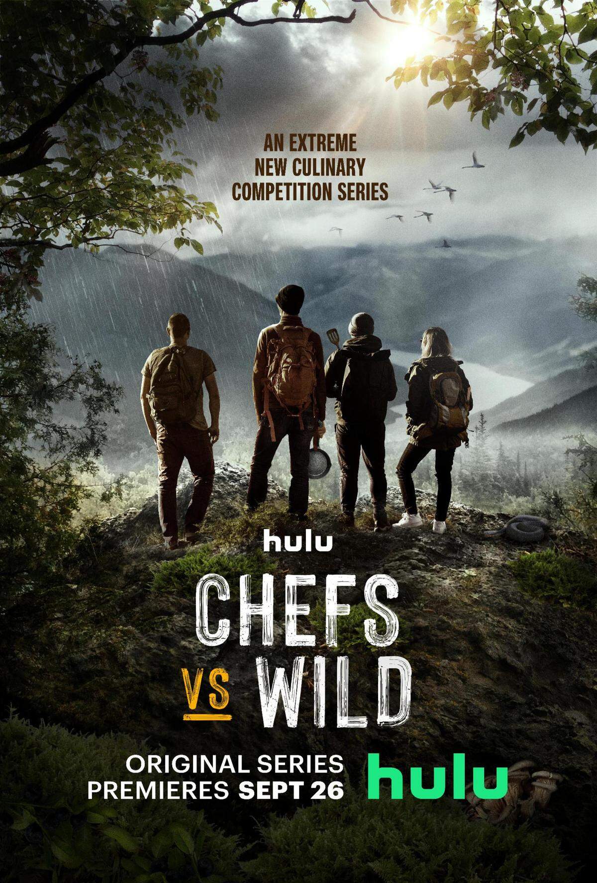 Hulu’s “Chefs vs. Wild” premieres Sept. 26.