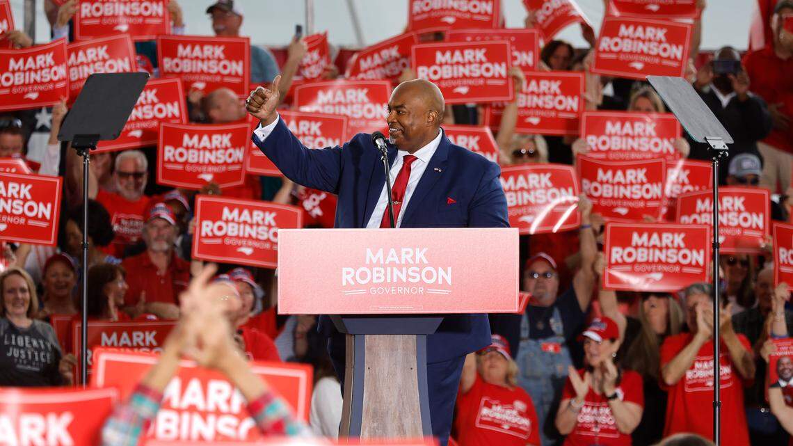 Mark Robinson could be North Carolina’s first Black governor. Can he win over Black voters?
