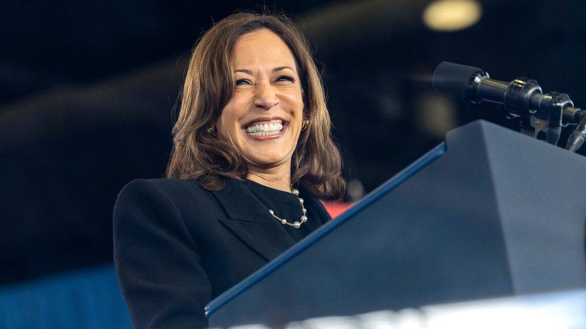 Kamala Harris rallies voters in Raleigh to ‘fight to realize the promise of America’