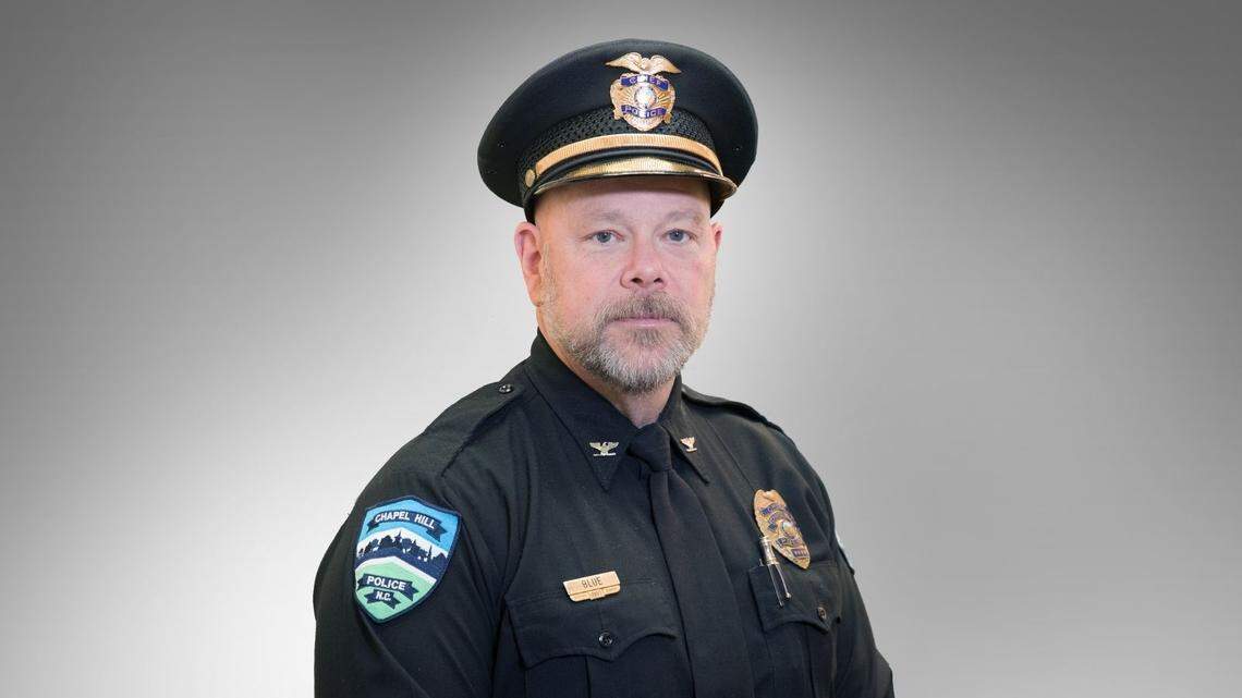 “It has truly been an honor to serve as a police officer in my hometown for all these years and I still love every minute of it,” says Chapel Hill Police Chief Chris Blue, who will retire in December.