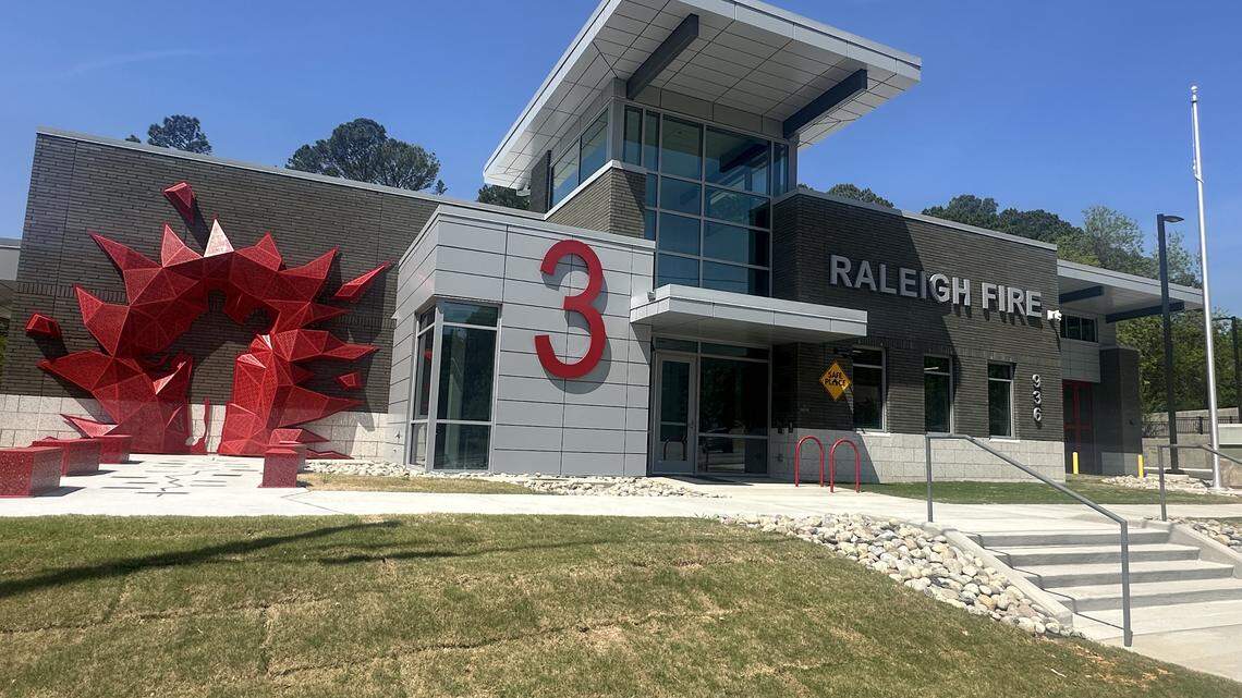 Raleigh has a new fire station unlike any other in the city
