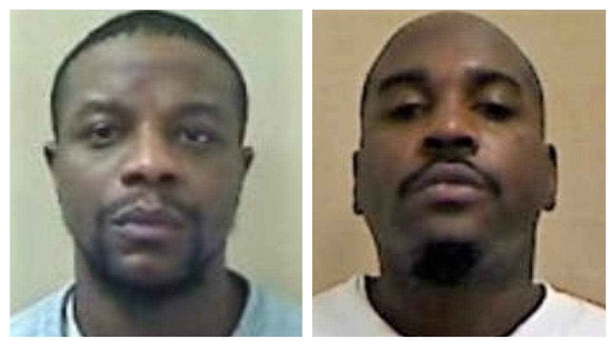 In separate cases, defendants Cory Benneft, left, and Cedric Hobbs argue they suffered racial discrimination because black jurors were improperly excused as their jurors.
