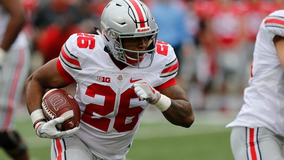 Ohio State running back Antonio Williams transferred to North Carolina in April.