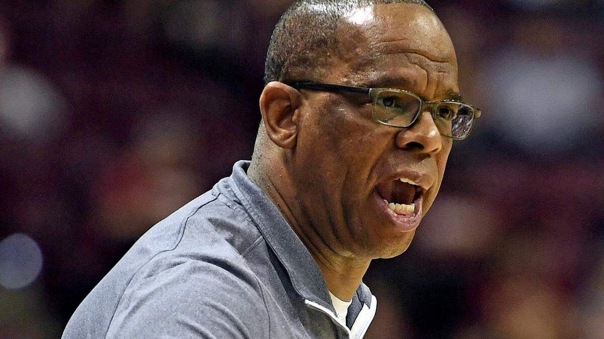 Feb 27, 2023; Tallahassee, Florida, USA; North Carolina Tar Heels head coach Hubert Davis during the first half against the Florida State Seminoles at Donald L. Tucker Center. Mandatory Credit: Melina Myers-USA TODAY Sports