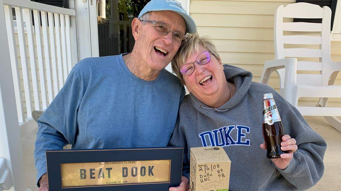 28 years, two friends, one beer and the end of another era for Duke and UNC