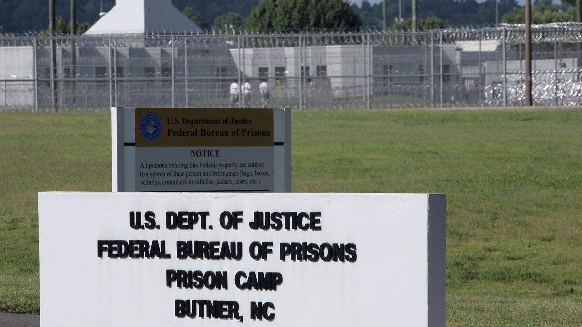 The Butner Federal Correctional Complex is seen in Butner.