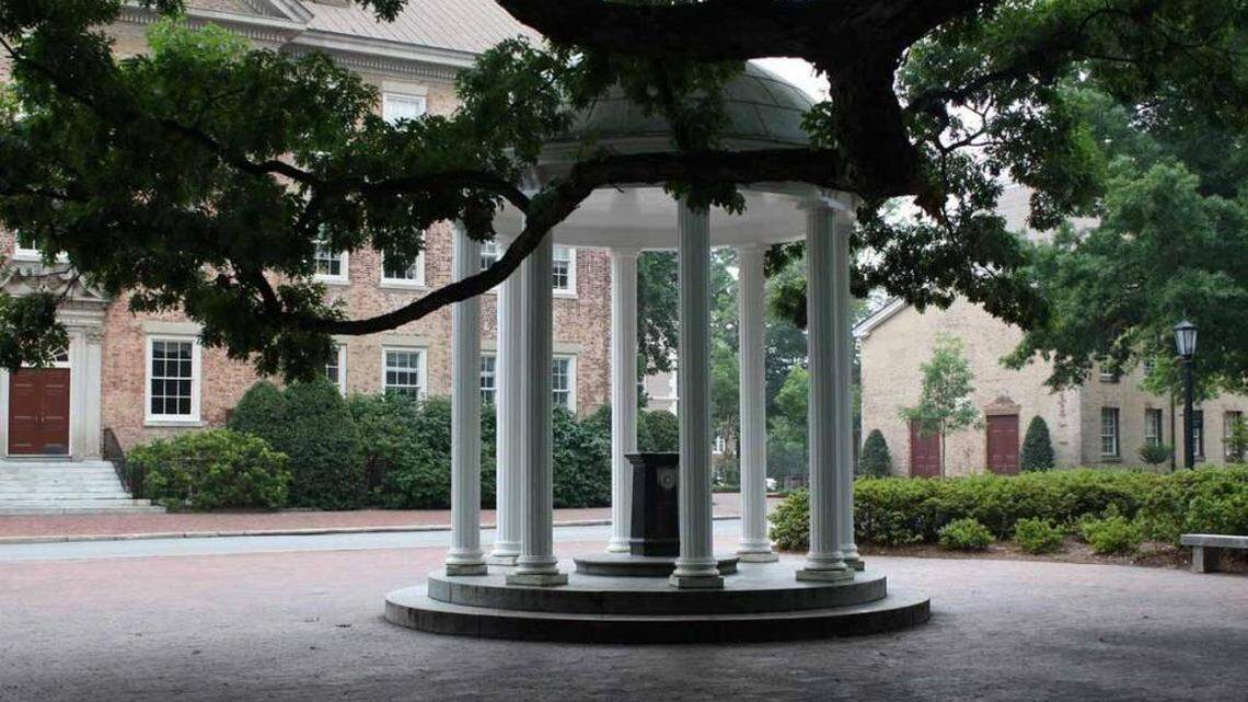 The Old Well on the UNC-Chapel Hill campus.