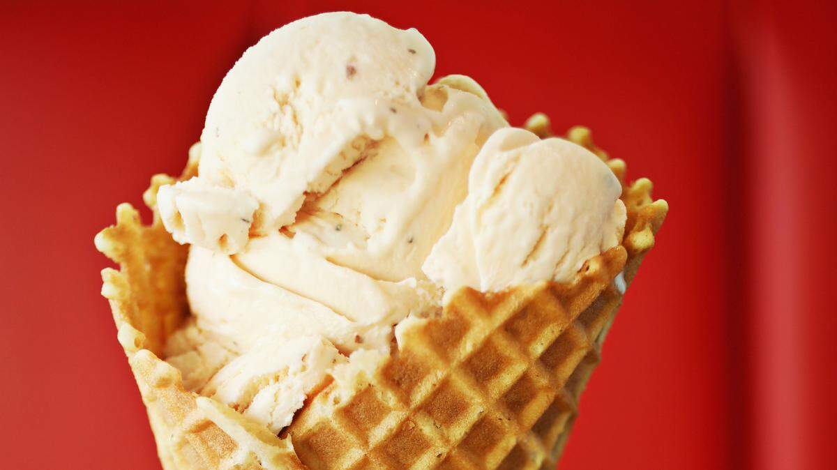Pizza ice cream is one of the guest flavors at Two Roosters Ice Cream which is featuring state flavors this month.