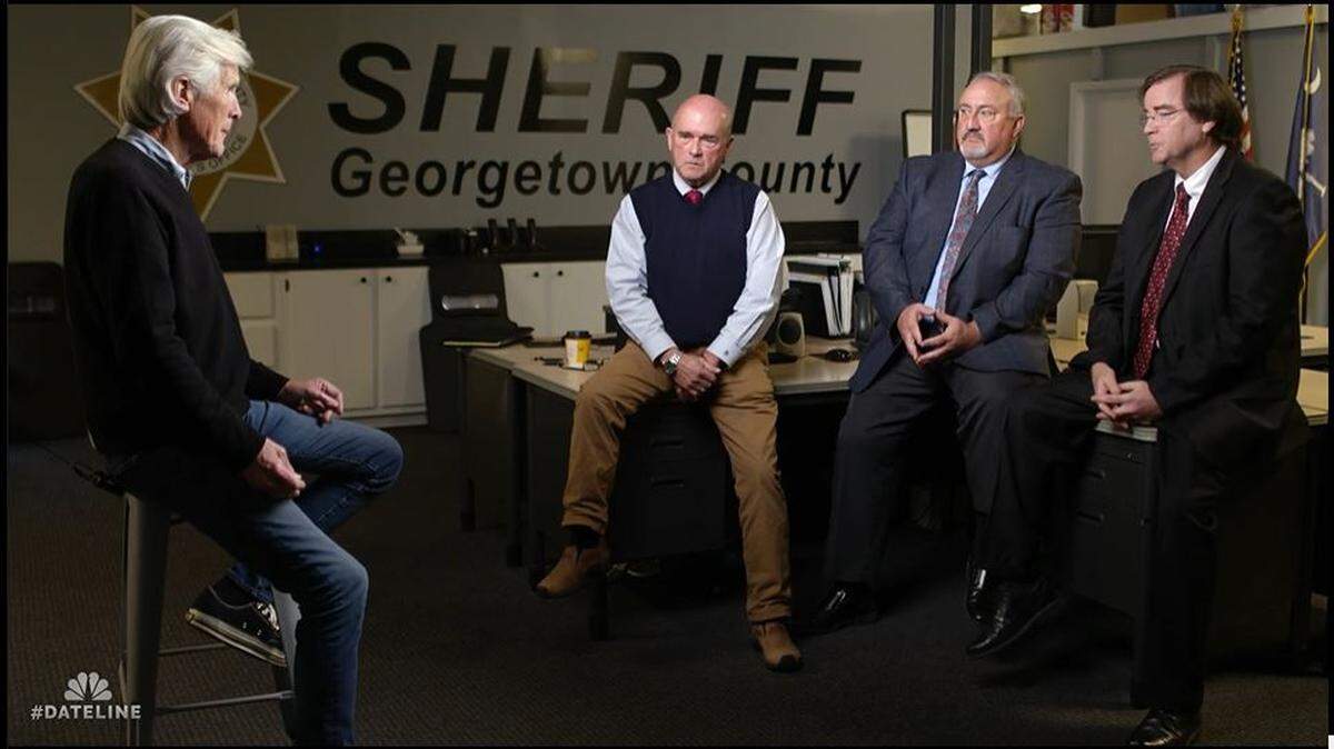 For “Dateline,” Keith Morrison interviews South Carolina law enforcement investigators about the 2009 murder of Brittanee Drexel in Myrtle Beach.