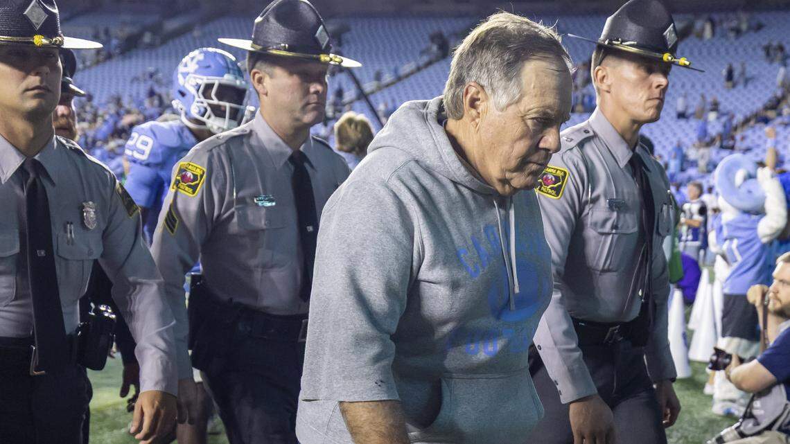 Three pivotal moments that turned Bill Belichick’s UNC football debut sour