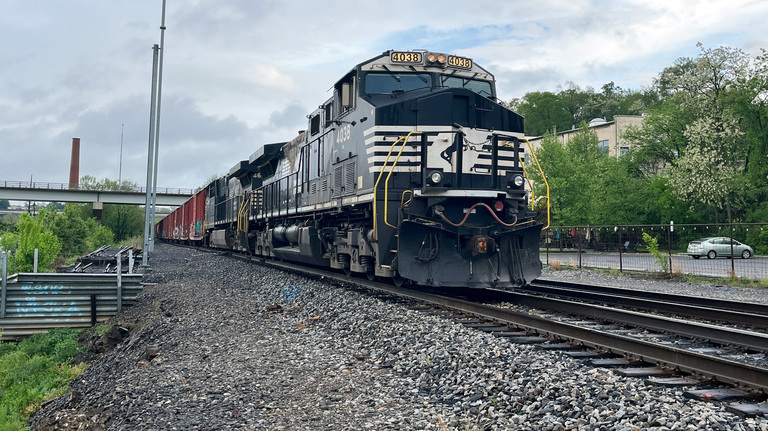 Trains return to Asheville after Helene. Bridging continental divide comes next.