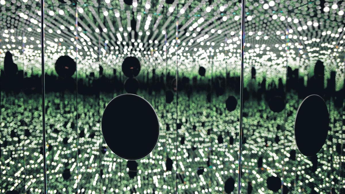 Yayoi Kusama’s “Light of Life” is part of the NC Museum of Art’s permanent collection. 