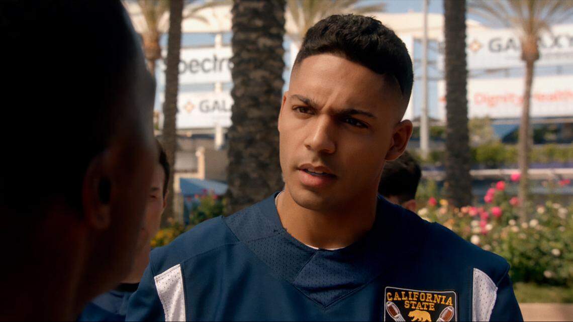 Michael Evans Behling as Jordan in The CW series “All American.”