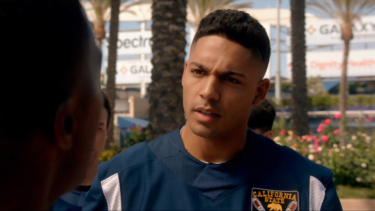 Michael Evans Behling as Jordan in The CW series “All American.”