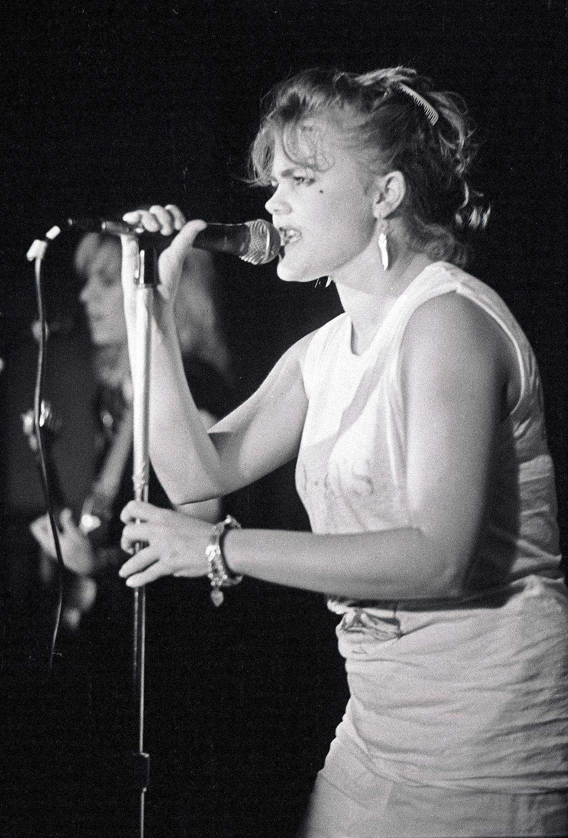 The Go-Go’s, The Pier, August 1981.  The Go-Go’s were one of many up-and-coming bands that played the Subway just before hitting the big-time.