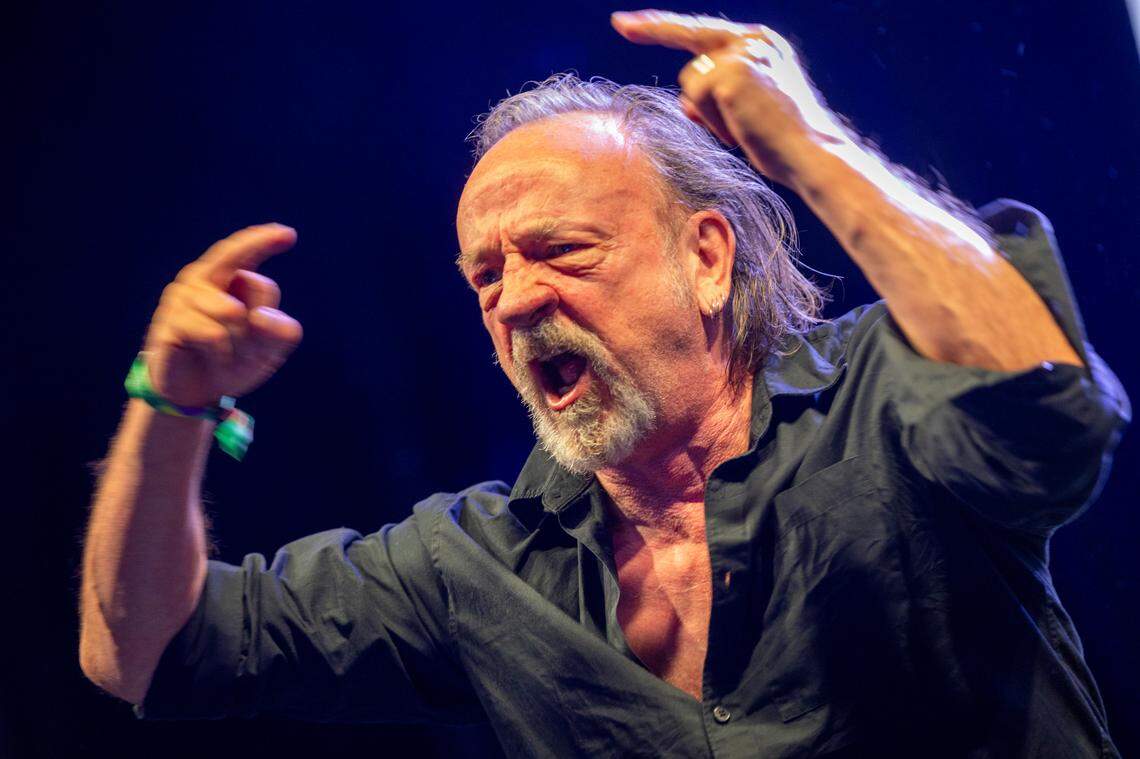 Jesus Lizard performs at at Moore Square in Raleigh during the Hopscotch Music Festival on Saturday, Sept. 7, 2024.