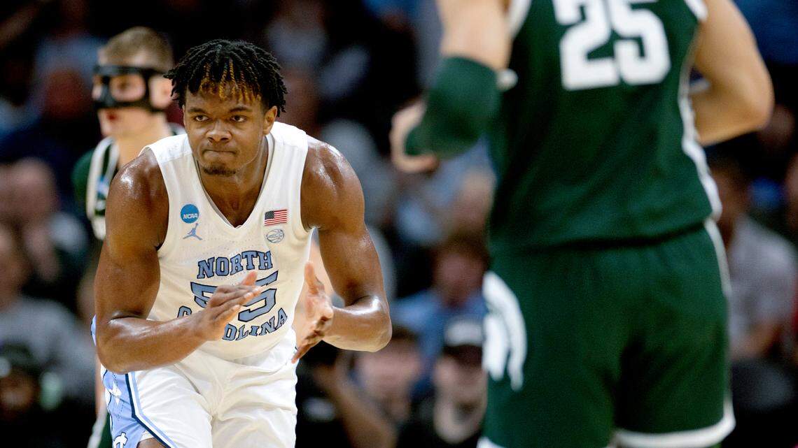 UNC basketball outlasts Michigan State in gritty win, earns trip to Sweet 16 in Los Angeles