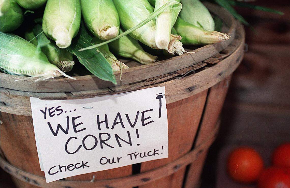 Sweet corn can be planted in May.