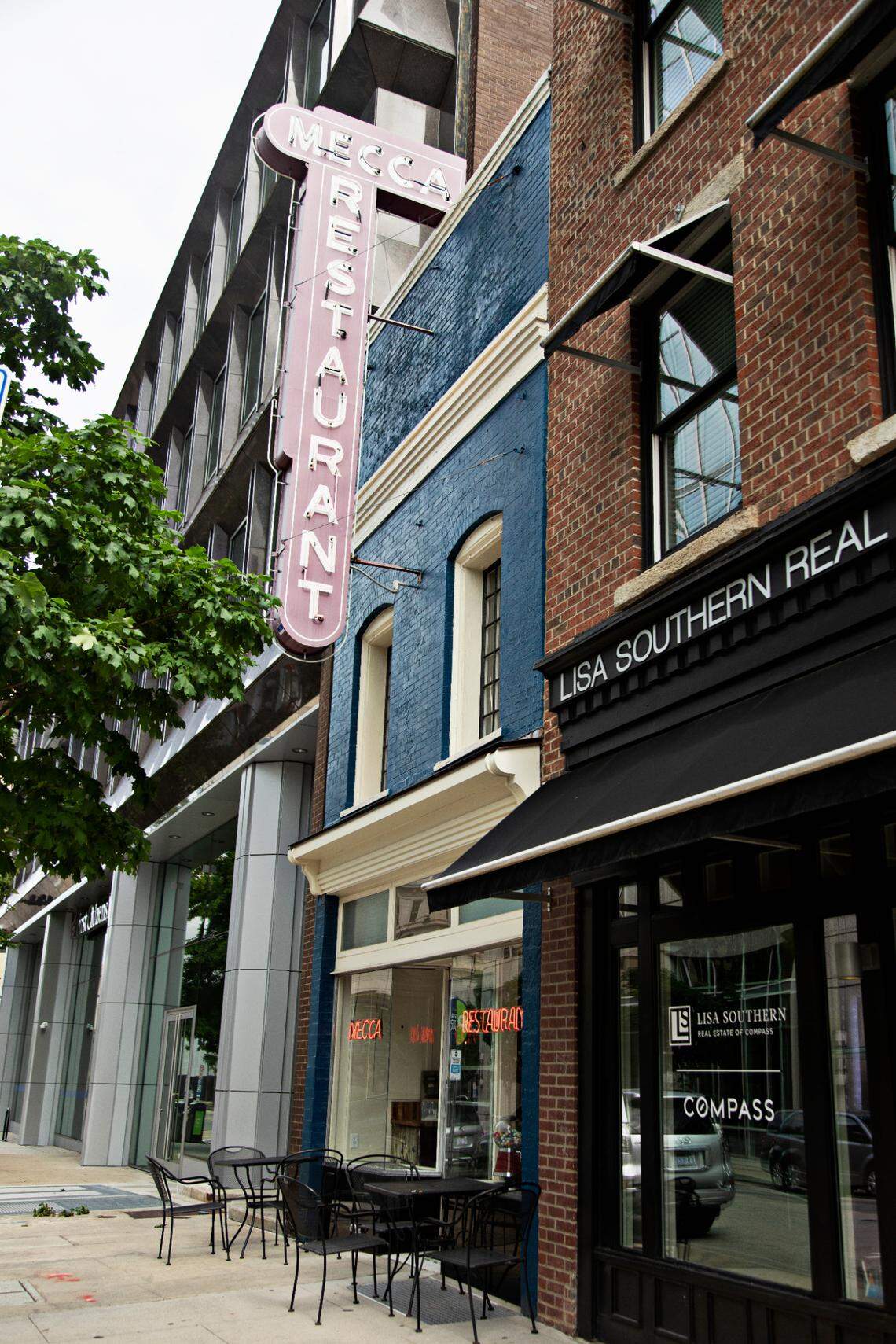 The Mecca, a landmark restaurant in downtown Raleigh, opened back up for business on Tuesday morning, May 24, 2022.