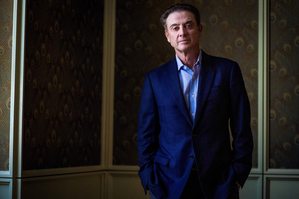 Rick Pitino says of the FBI investigation, “There’s not a shred of evidence that I did anything wrong.”