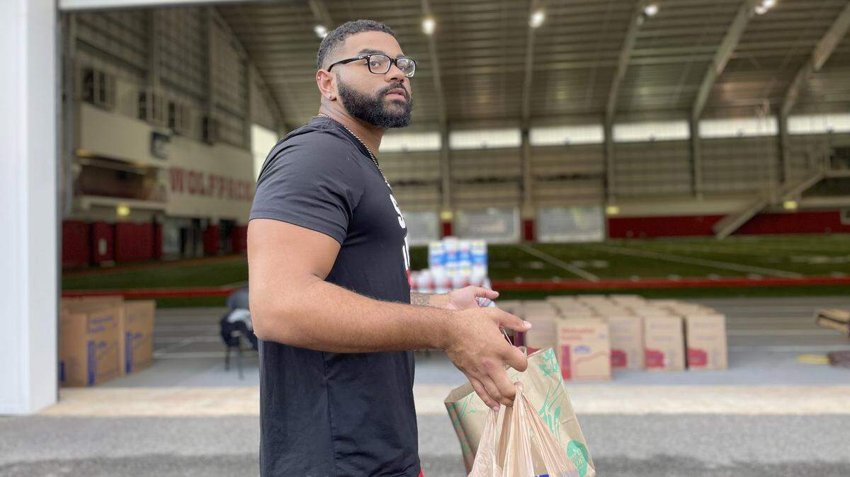 Triangle college football teams collecting supplies to help western NC storm victims