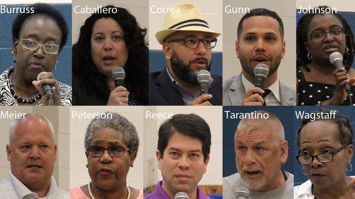 Ten candidates are competing for three at-large seats on the Durham City Council. The field will be reduced to six with the results of the municipal primary election Oct. 8. Early voting runs Sept. 18-Oct. 4.