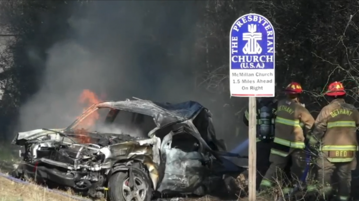 The North Carolina Highway Patrol said a driver of an SUV failed to stop at a stop sign, causing a fatal crash in Cumberland County on Sunday, March 5. Five people inside the SUV died.