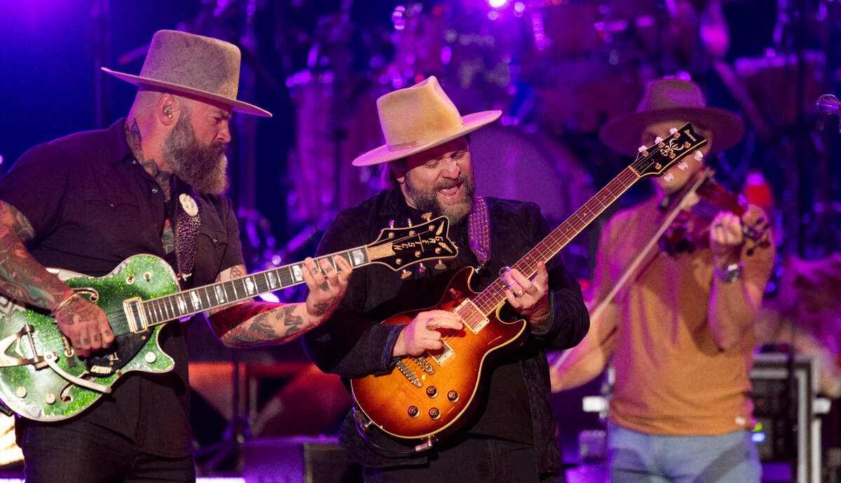 Zac Brown Band in concert, Thursday night, October. 5, 2023 at Raleigh, N.C.’s Coastal Credit Union Music Park at Walnut Creek.