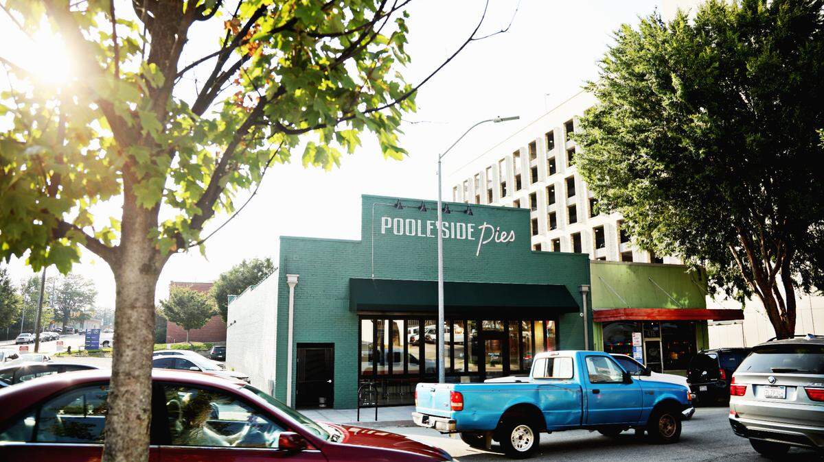 Poole’side Pies and Poole’s Diner next door in downtown Raleigh.