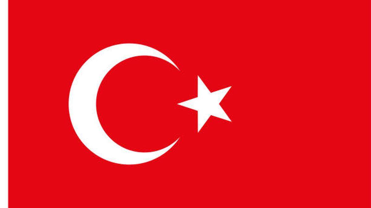 The Turkish flag