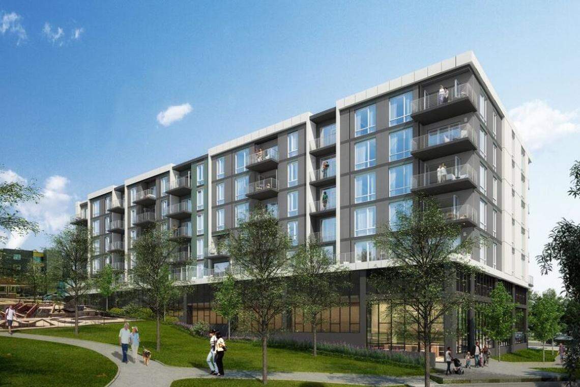 The Vega, a proposed condominium project, would be built on Hunt Street next to the Durham Skate Park, a short walk from downtown Durham.