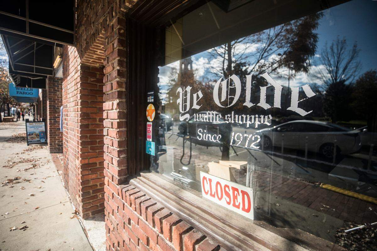 The beloved Chapel Hill, N.C. breakfast spot, Ye Olde Waffle Shoppe, announced Tuesday, December 1, 2020 that it will be closing as a result of the on-going COVID-19 pandemic. The Franklin Street restaurant had been serving the community for more than 48 years.