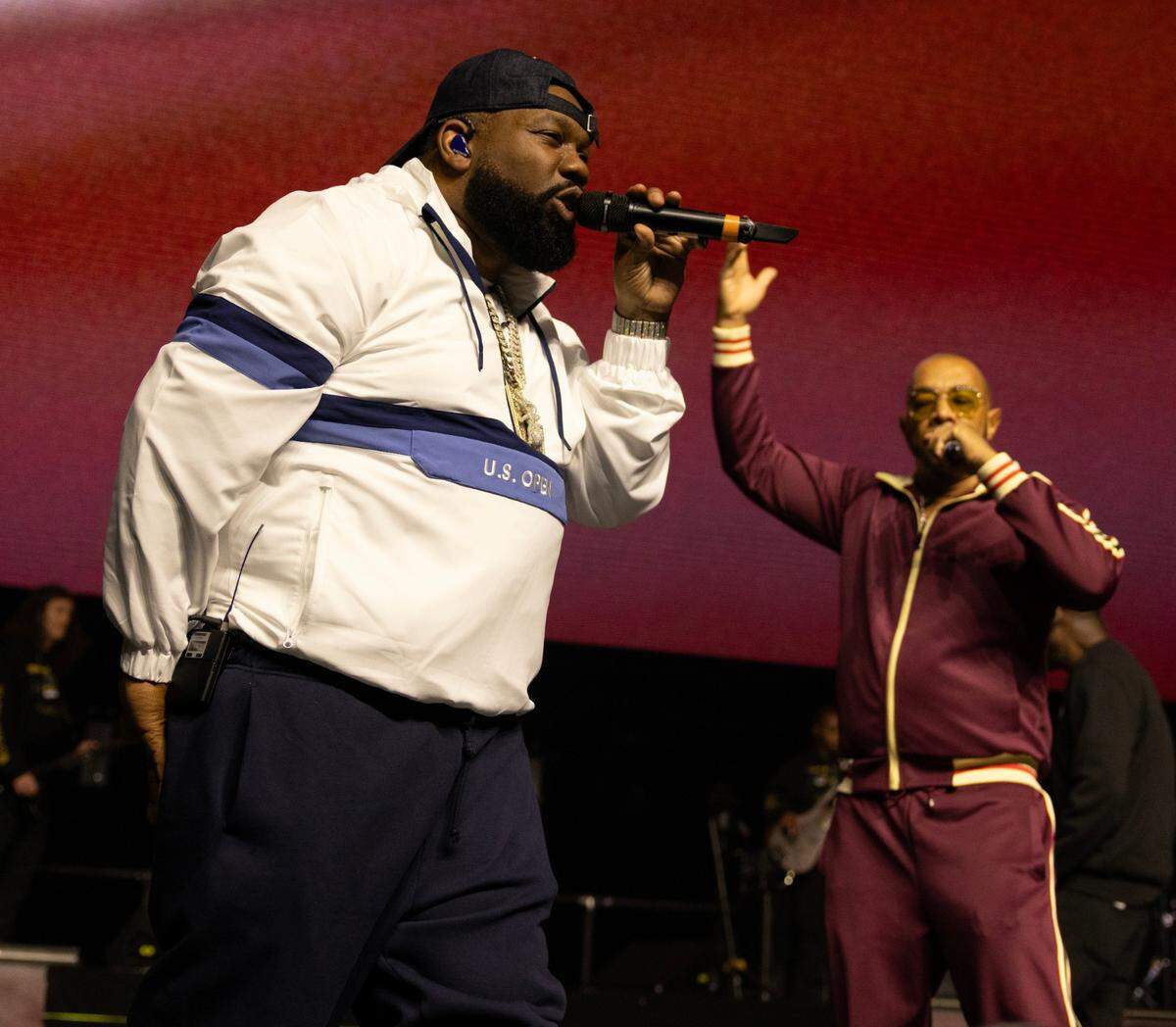 Wu-Tang Clan in concert on their “Wu-Tang Forever: The Final Chamber Tour”, Saturday night, June 7, 2025.