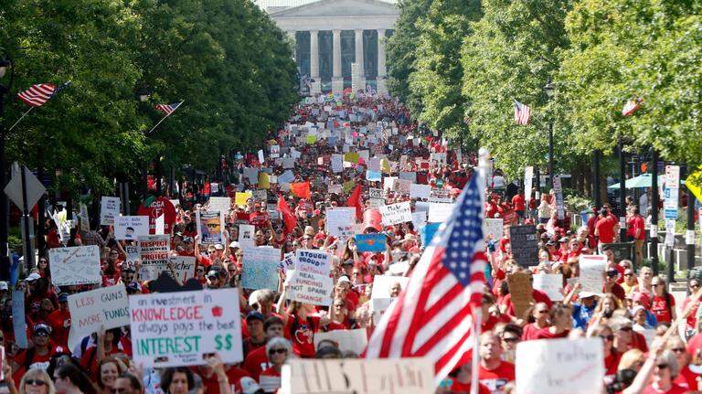 Teacher protest, Medicaid deal & a deputy’s death: Triangle’s top stories