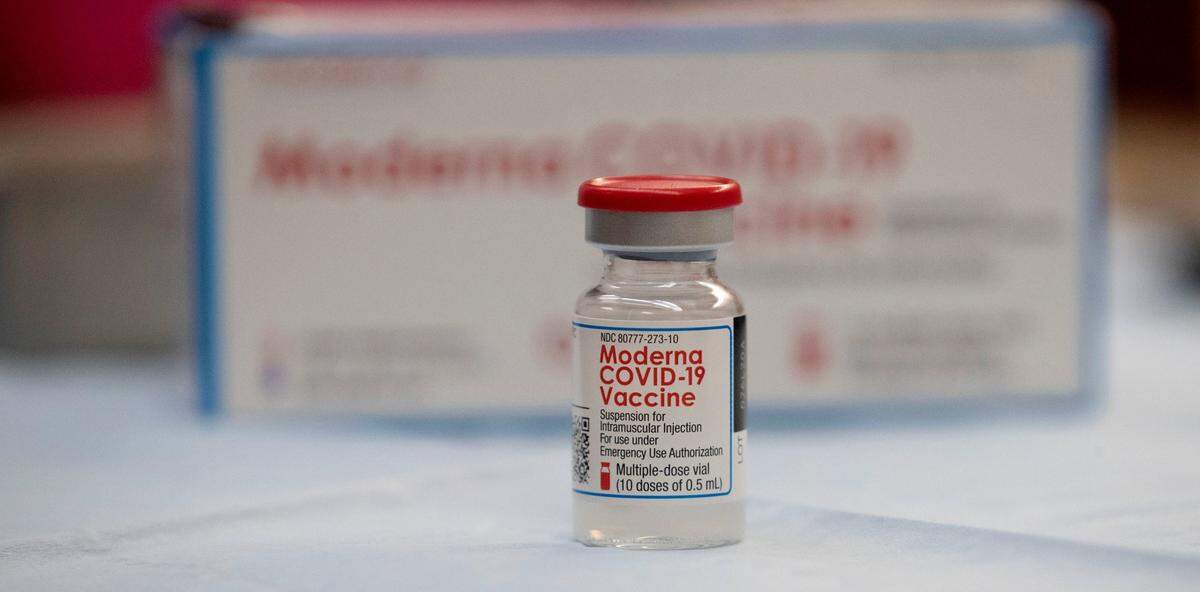 The Moderna COVID-19 vaccine, photographed at the Wilson County Health Department on Wednesday, January 6, 2021 in Wilson, NC. They have received 1300 doses of the vaccine and are immunizing about 150 people a day.