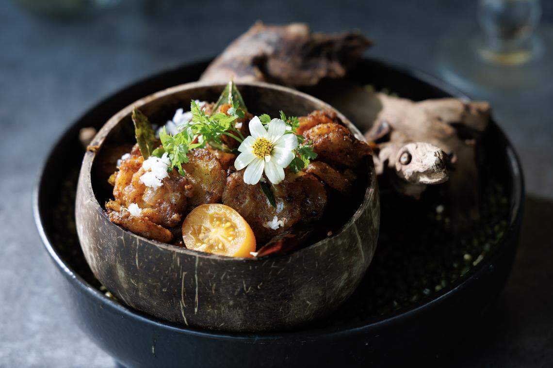 Chestnut Pepper Fry is pictured at Barsa on Thursday, Sept. 25, 2025, in Durham, N.C.