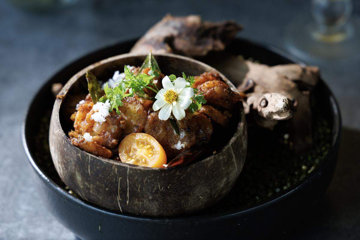 Chestnut Pepper Fry is pictured at Barsa on Thursday, Sept. 25, 2025, in Durham, N.C.