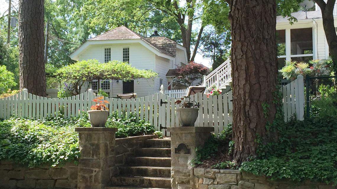 A backyard cottage in Raleigh’s Cameron Park neighborhood.