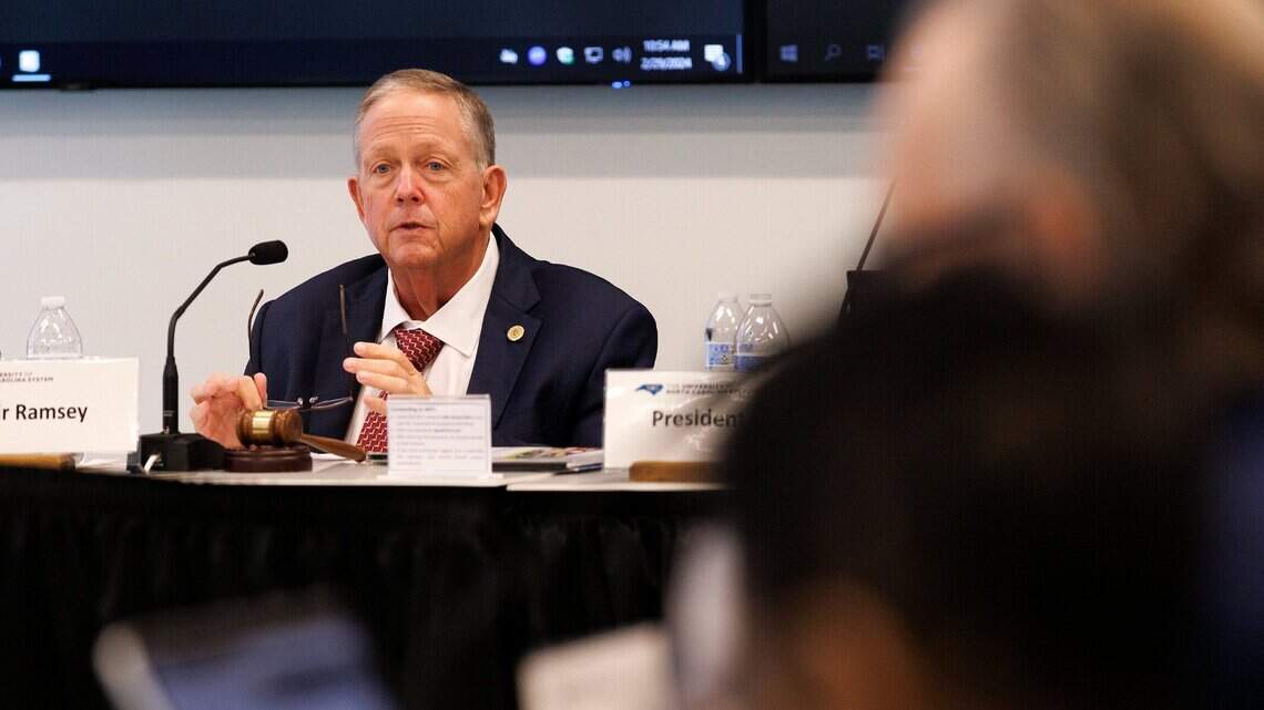 Company tied to NC officials was left off a UNC System leader’s ethics statement