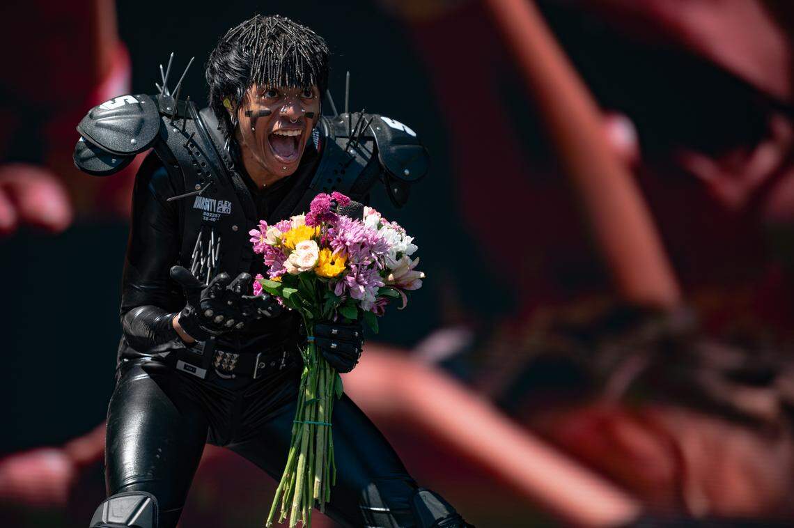 Teezo Touchdown performs at the first day of Dreamville Music Festival in Dix Park in Raleigh, NC on Saturday, April 6, 2024.